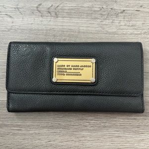 Marc by Marc Jacobs Black Leather Wallet